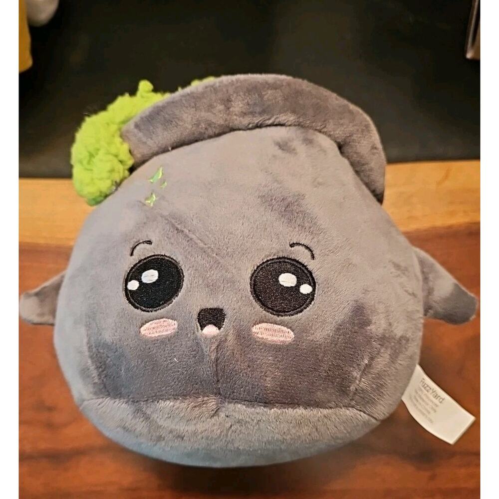 Halloween Plush Dog Toy With Crinkle Paper Squeaker Connie Cauldron Machine...